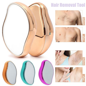 Painless Exfoliation Hair Removal Tool For Arms Legs Back-ideal for sensitive skin