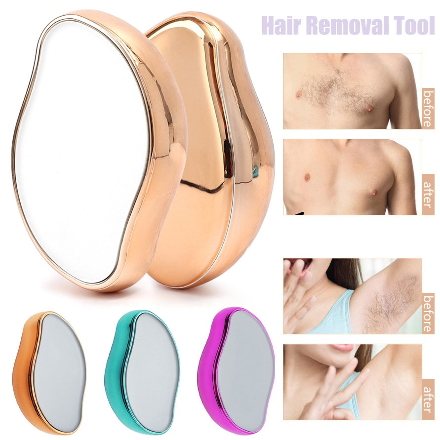 Painless Exfoliation Hair Removal Tool For Arms Legs Back-ideal for sensitive skin