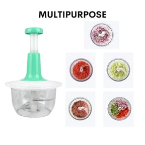 Manual Hand Push Chopper | Multi-functional Vegetable Grater for home & kitchen