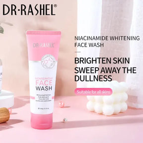 Dr Rashel Niacinamide Whitening Face Wash | Brightening Lightening Facial Clean, 100g