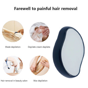 Painless Exfoliation Hair Removal Tool For Arms Legs Back-ideal for sensitive skin