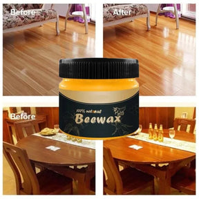 Beewax Furniture Polish – Wood Polish & Shiner (Pack of 2) for home & commercial use