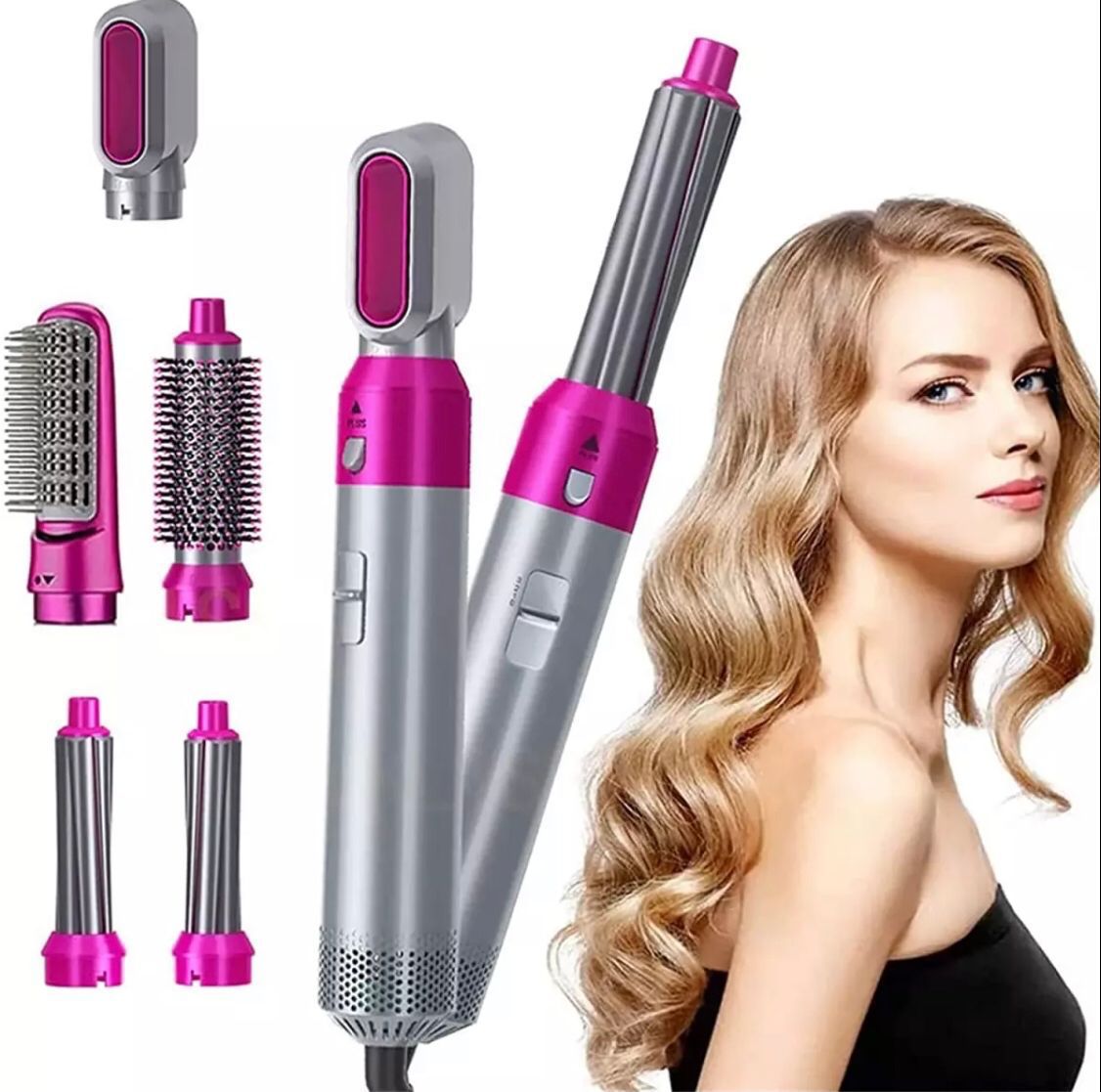 Hair Dryer Hot Air Brush 5 In 1