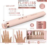 Flawless Nail Buff Kit with Gentle Skin-touch Technology