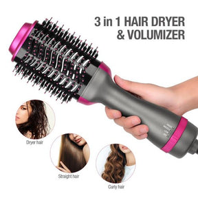 One Step Hot Air Brush (dryer + Styler) 3 In 1