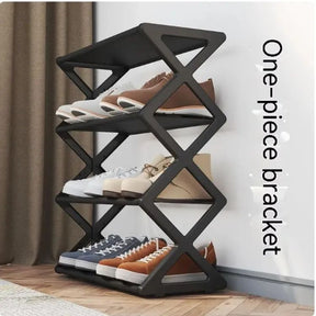 Multi Functional Assembly Shoe Cabinet Dust Proof Storage Rack for home