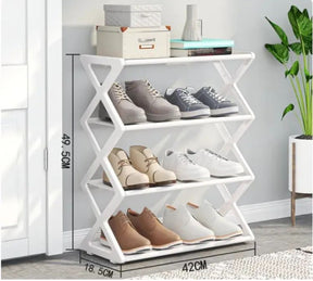 Multi Functional Assembly Shoe Cabinet Dust Proof Storage Rack for home