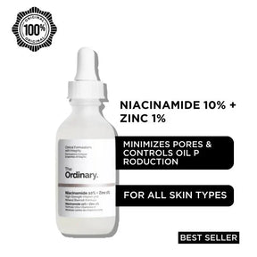 The Ordinary Niacinamide (10% + Zinc 1%) Suitable for all skin types