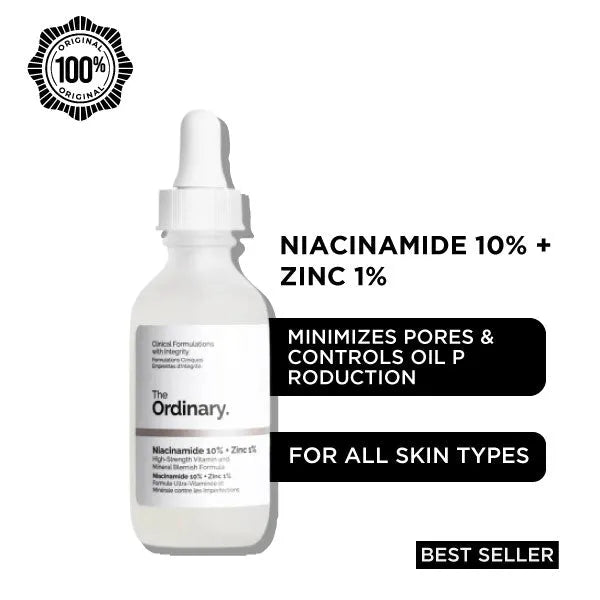 The Ordinary Niacinamide (10% + Zinc 1%) Suitable for all skin types